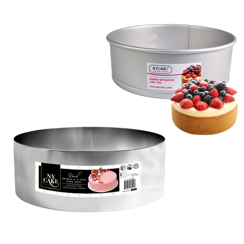 Cake Rings and Cheesecake Pans