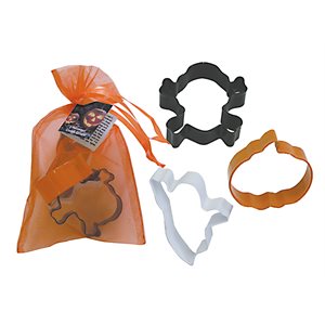 Halloween Cookie Cutter Poly Resin Set of 3