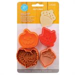 Autumn Pastry & Cookie Stampers (Set of 4)