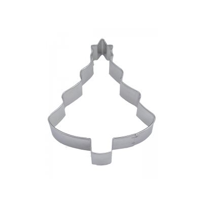 Christmas Tree with Star Cookie Cutter 4 Inch