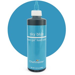 Sky Blue Liqua-Gel Color -10.5 ounce By Chefmaster
