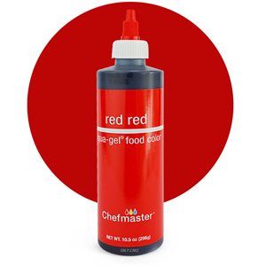 Red Red Liqua-Gel Color -10.5 ounce By Chefmaster