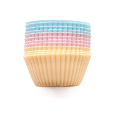 Silicone Cupcake Liners Standard Size Set of 12