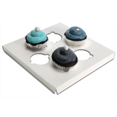 White Mini Cupcake Insert Only Holds 6 mini cupcakes