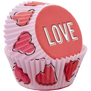 Love Standard Baking Cups 24ct
