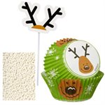 Reindeer Cupcake Decorating Kit 