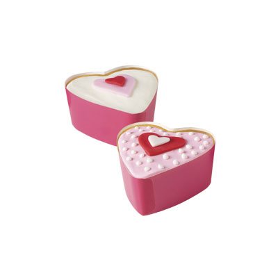 3 inch Heart Disposable Bakeware 