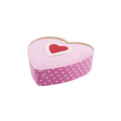 5 inch Heart Disposable Bakeware 