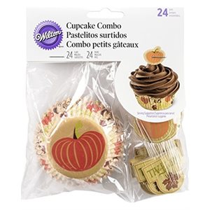 Thanksgiving Standard Baking Cup Combo By Wilton