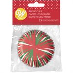 Holiday Swirl Baking Cups 75ct