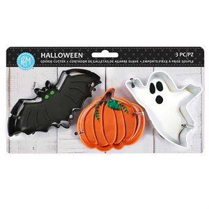 Halloween Colored Cookie Cutter Set 3pc