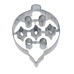 Snowflake Cookie Cutter with Cut Outs 3 Inch
