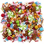 Holiday Sprinkles Christmas Tree Bottle Mix