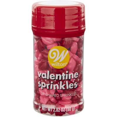 Valentine Lips Short Sprinkle Mix