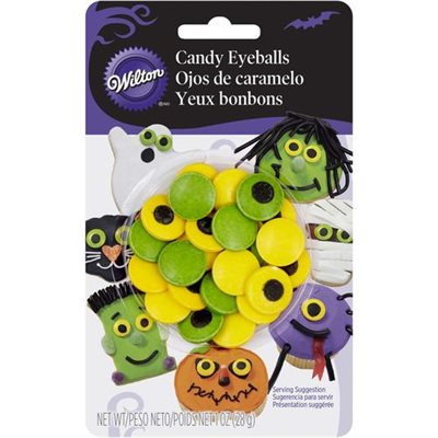 Spooky Large Candy Eyeballs By Wilton