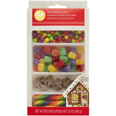 Gingerbread House Brights Decorating Kit