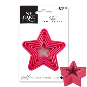 Star Shape Fondant, Pastry and Cookie Cutters