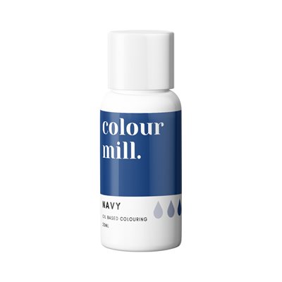 Navy Oil-Based Coloring - 20mL By Colour Mill