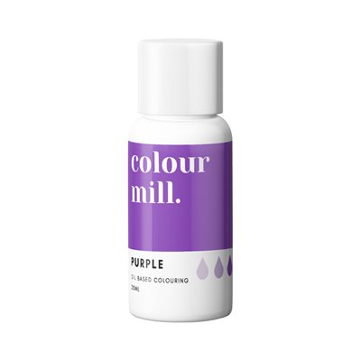 Purple Oil-Based Coloring - 20mL By Colour Mill