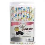 Confetti Cake Pop Sticks- 6 Inch -Pack of 25