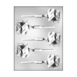Rose Chocolate Candy Mold- 2 1 / 4 Inch