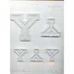 Collegiate Letter Y Chocolate Candy Mold
