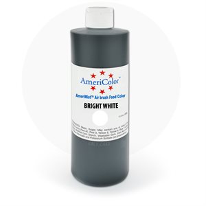 Bright White Airbrush Color 10 Ounces By Americolor