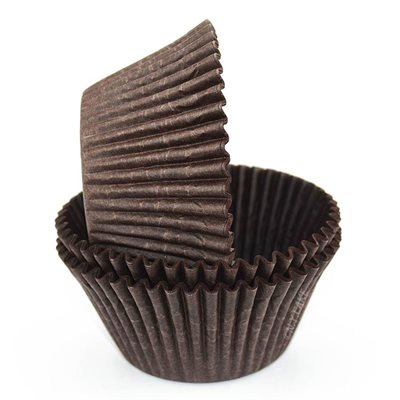 Brown Greaseproof Jumbo Cupcake Baking Cup Liner
