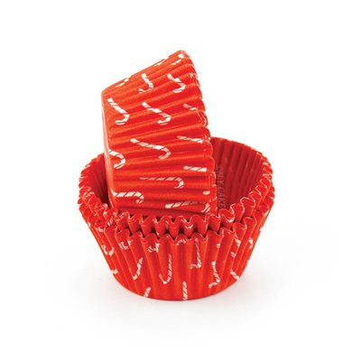Candy Cane Greaseproof Standard Cupcake Baking Cup Liner