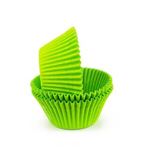Lime Green Glassine Standard Cupcake Baking Cup Liner