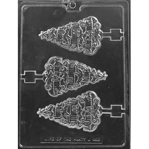 Very Merry Christmas Lollipop Chocolate Candy Mold