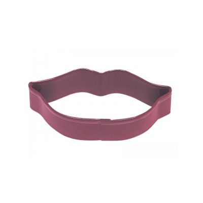 Red Lips Cookie Cutter Poly Resin 3 1 / 2 Inch