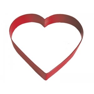 Heart Cookie Cutter Poly Resin 5 Inch