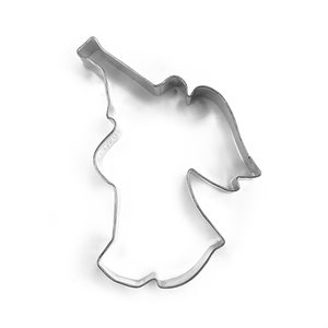 Angel with Trumpet Cookie Cutter 4 1 / 4 Inch