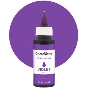 Violet Liquid Candy Color - 2 ounce By Chefmaster