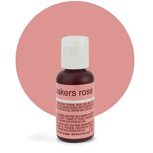 Bakers Rose Liqua-Gel Color - .70 ounce By Chefmaster