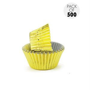 Gold Foil Candy Cup-Pack of 500