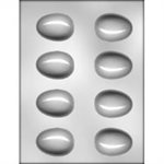 3D Egg Chocolate Candy Mold 2 1 / 2 Inch