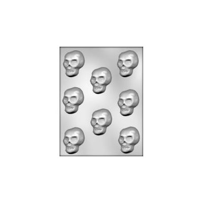 Skull Chocolate Candy Mold 2 1 / 8 Inch