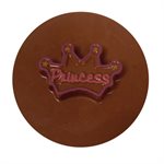 Princess Crown Cookie Chocolate Mold 2 Inch