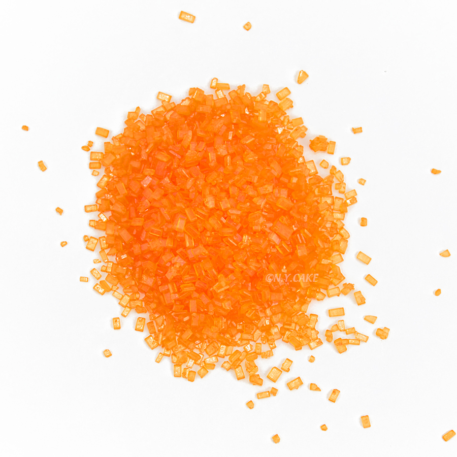 Coarse Sugar Crystals Orange 