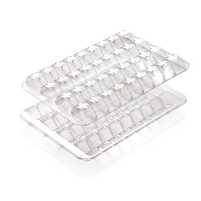 Clear Macaron Container - Holds 36 Macarons