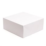 14 X 14 X 5 1 / 2 Inch White Cake Box Pack of 5