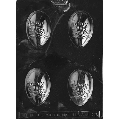 Happy Easter Egg Chocolate Candy Mold