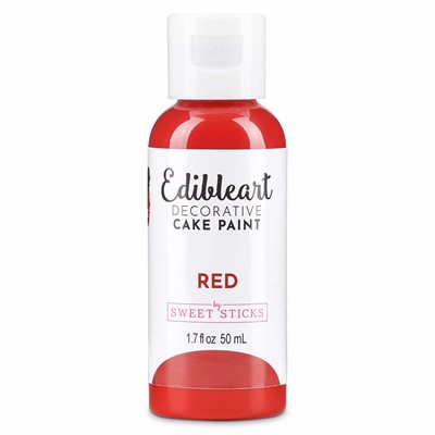 Large Red Edible Art Paint By Sweet Sticks