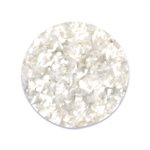 White Edible Glitter 4 Ounces