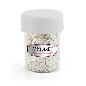 Pearlescent White Squares Edible Glitter 8.7 grams