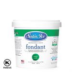 Satin Ice Rolled Fondant Icing Green 2 Pounds