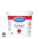 Satin Ice Rolled Fondant Icing Red 2 Pounds