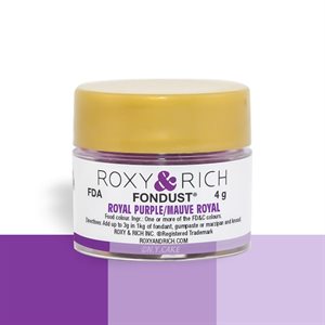 Royal Purple Fondust Food Coloring By Roxy Rich 4 gram